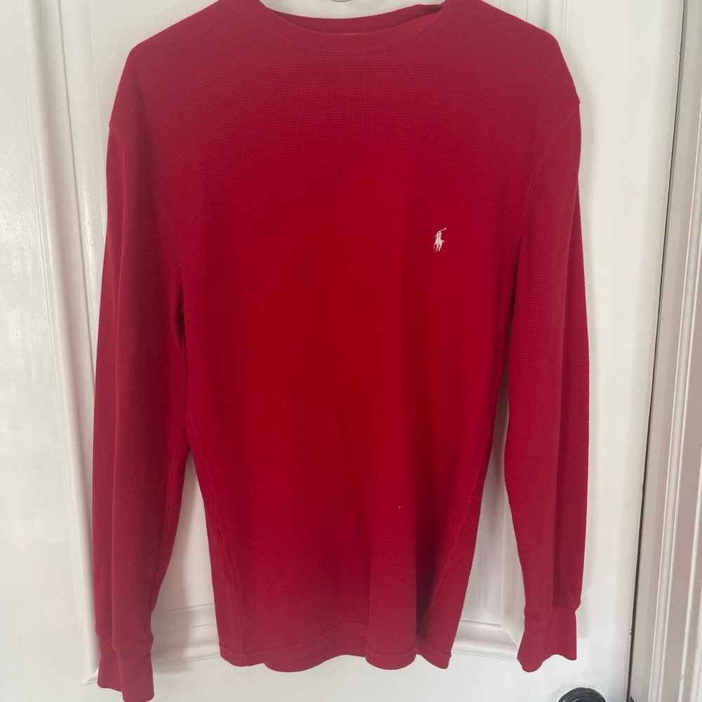Polo Ralph Lauren thermal long sleeve shirt , sz M